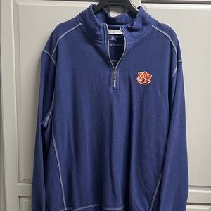 Tommy Bahama Navy Auburn Quarter-Zip Pullover